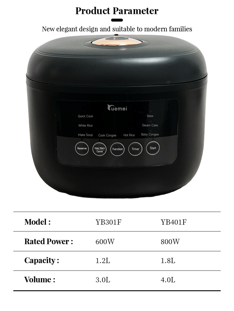 2024 new small kitchen multi-functional rice cooker professional keep warm electric rice cooker good price portable rice cooker