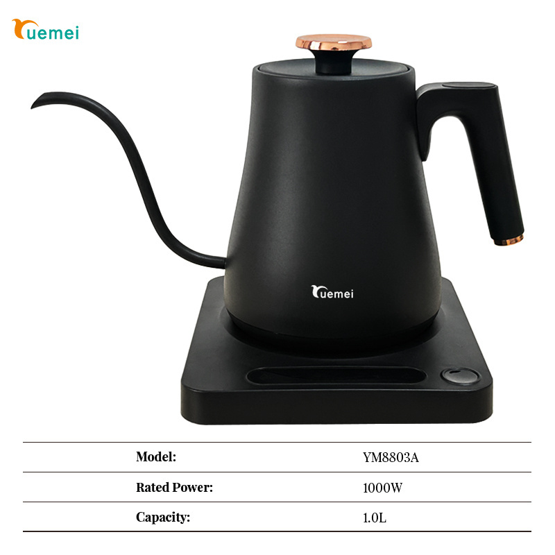 2024 New arrival variable temperature electric kettle Good design electric kettle gooseneck kettle with intelligent thermostatic