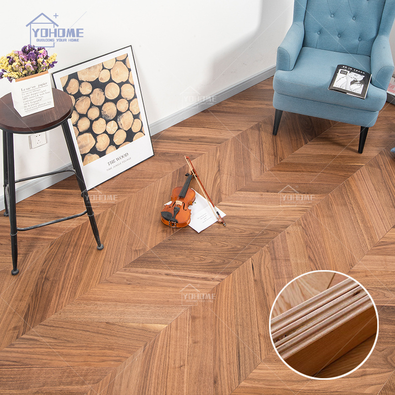 Thailand high quality teak wood flooring 15mm engineered brushed & UV oiled natural oak floors parquet block wood flooring