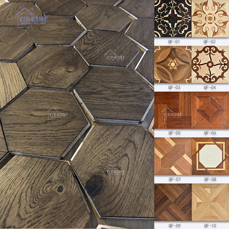 China wide plank industrial laminaqte rosewood parquet dance flooring wood parquet flooring 12x12 parquet wood floor tiles 24x24