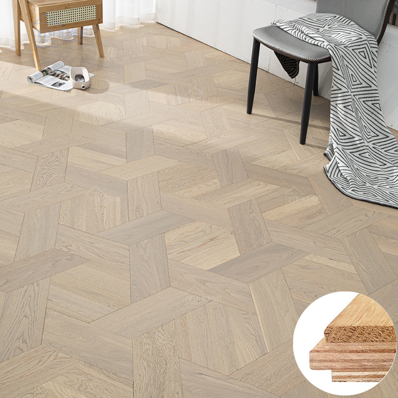 European natural oak luxury wooden flooring oak parquet timber floorboards parket eiche muster modern design engineered flooring