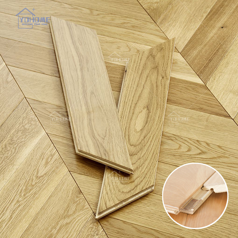 Thailand high quality teak wood flooring 15mm engineered brushed & UV oiled natural oak floors parquet block wood flooring