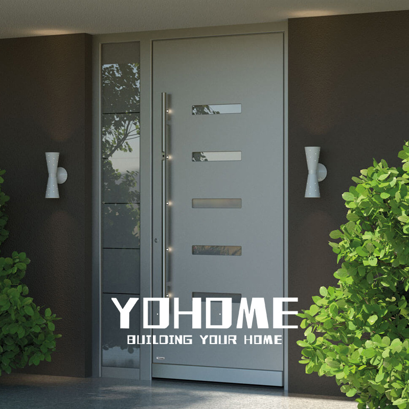 Germany steel doors one and half steel doors porte dentree external stainless steel apartment building entry doors