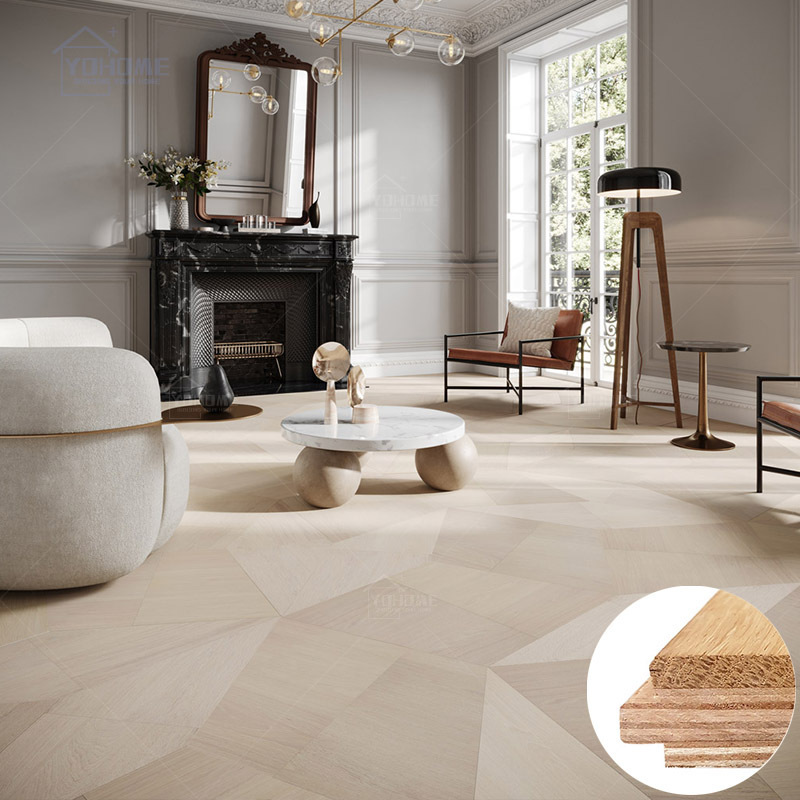 European natural oak luxury wooden flooring oak parquet timber floorboards parket eiche muster modern design engineered flooring