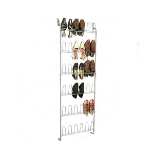 Space saving iron shoe rack storage over door shoe rack holder