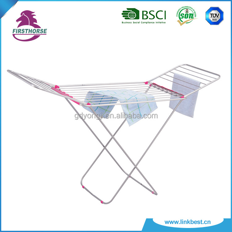 18M folding aluminium clothes dryer rack