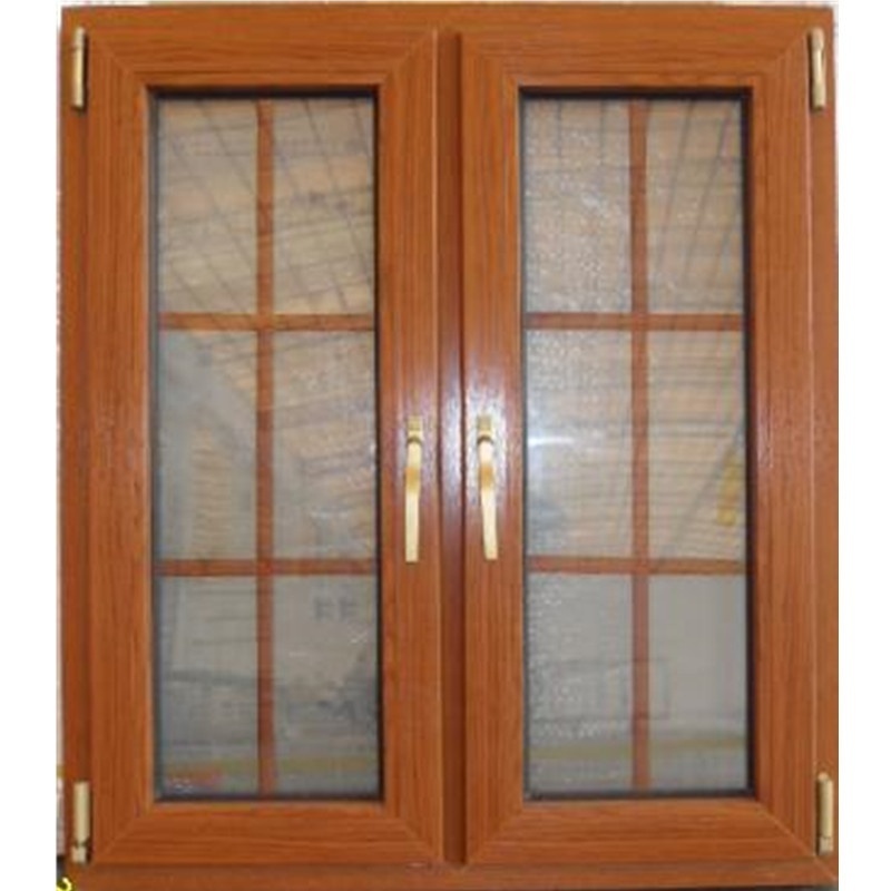 UPVC windows with glass prefab house design Nigeria modern grills pvc casement window