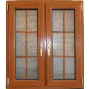 UPVC windows with glass prefab house design Nigeria modern grills pvc casement window