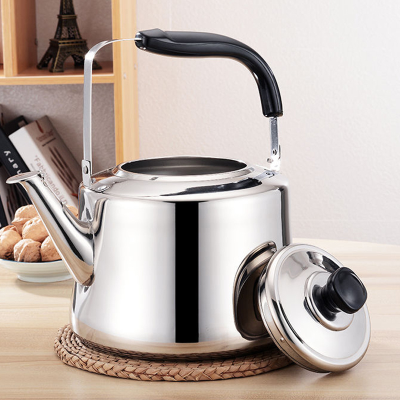 Whistling Tea Kettle Cooker Boil Stainless Steel Teapot for Tea Pot Kettle With Flat Bottom Stove Top Whistling Kettle