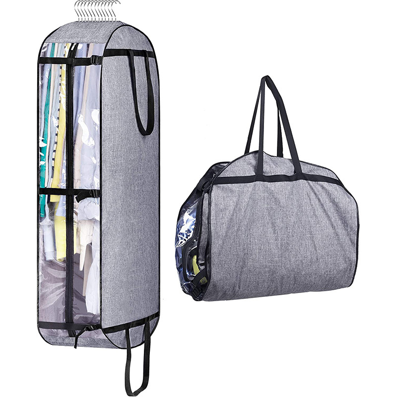 Amazing Design Hanging Garment Bag Rolling Garment Cover Storage Moving Bags for Travel Suit Clothing Coats