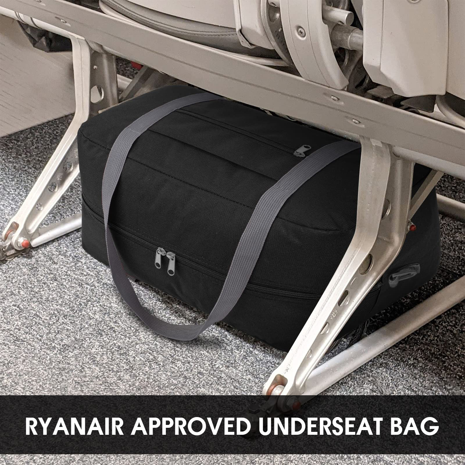 Wholesale Portable Aviation Flight Bag Cabin Black Travel Pilot Bag Waterproof Pilot Flight Headset Ryanair Cabin Bags 40x20x25