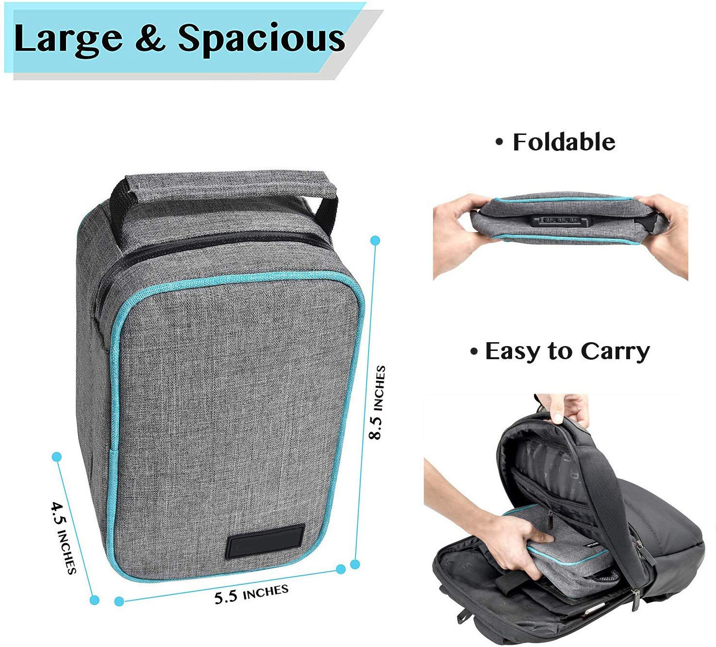 Travel Large Odor Proof Activated Carbon Lined Bags Smell Proof Stash Case Tobacco Smellproof Bag Smell Proof Stash Bag