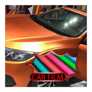 ice frozen car wrap factory neon orange matte auto body vinyl film bulk roll car vinyl wrap