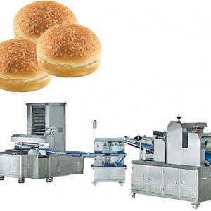 Industrial or Commercial hamburg Bread Making machine  Production Line For Bread Factory