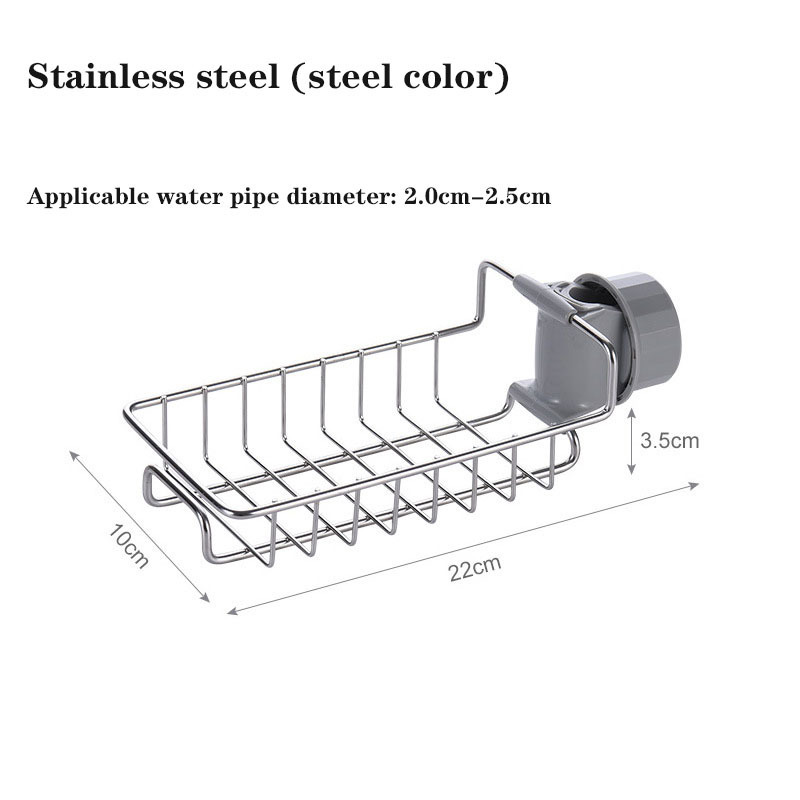 Manufacturers Customize Stainless Steel Adjustable Faucet Tap Drain Rack