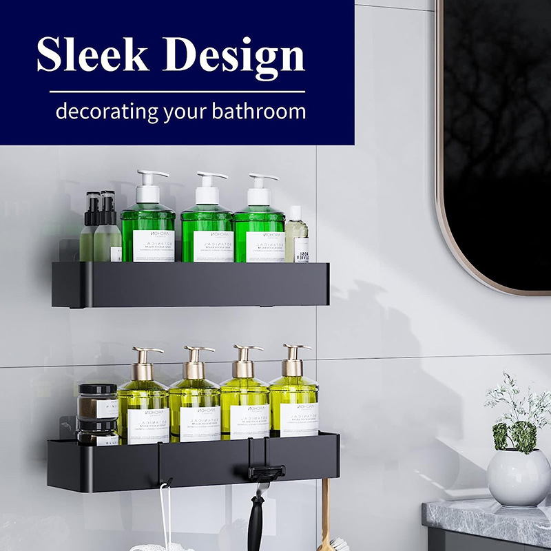 Bathroom Wall Mounted Organizer Holder Bathroom Products Storage Rack