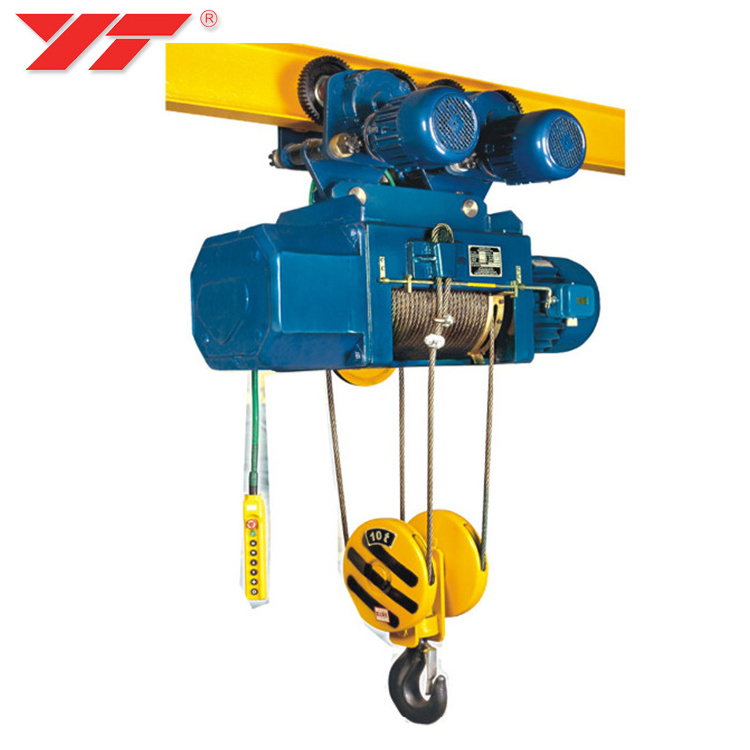 China supplier  double rail electric wire rope hoist