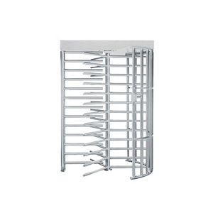 Security rfid gate control access system stainless steel security doors full height turnstile gate