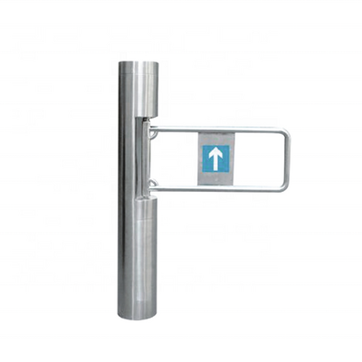 Waterproof Security Swing Turnstile Gate 304 Stainless Single Lane Barrier Turnstile for Supermarket