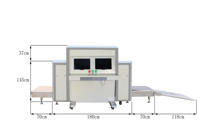 Hot Selling Airport Scanner Security X Ray Baggage Scanner Machine Price