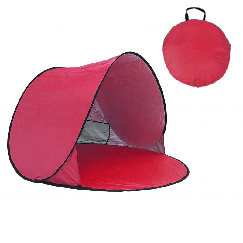 YUANFENG  1-2 Persons Outdoor Beach Umbrella Sun Shelter Automatic Pop Up Beach Tent for Beach