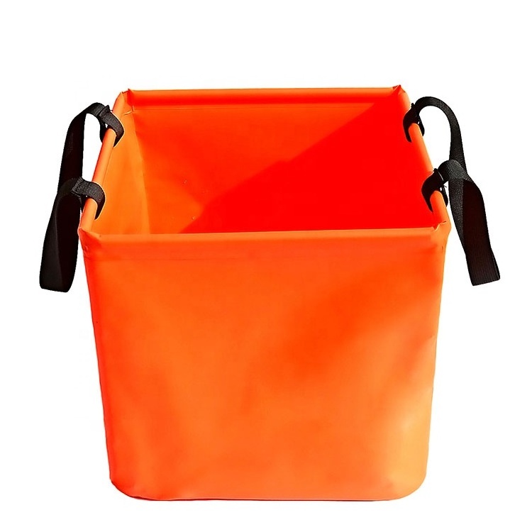 15L 20L 25L Folding waterproof water bucket 5 Gallon Container Folding Water Bucket Portable Wash Basin for Outdoor