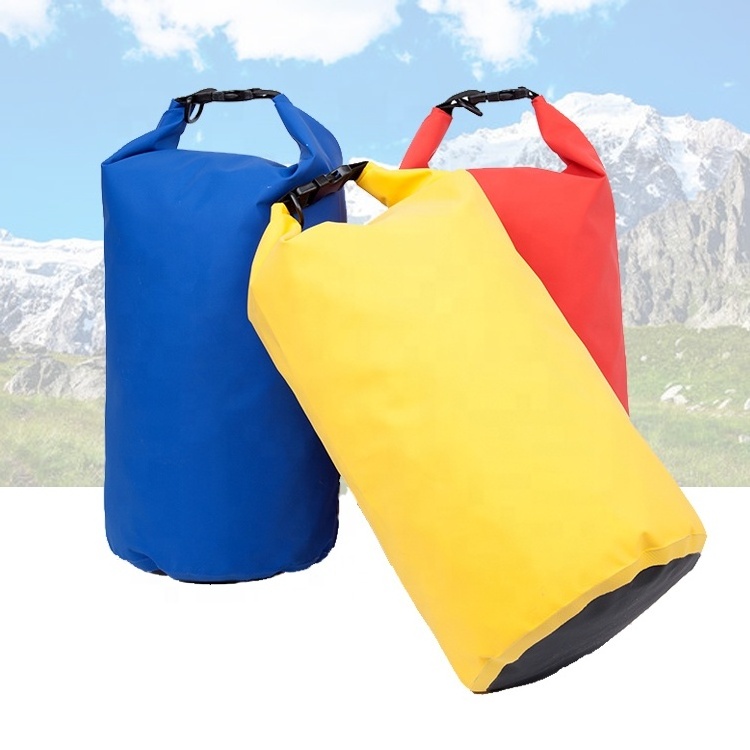 10l 15l 20l Waterproof Travel Ocean Pack Container Water Proof Dry Bag With Adjustable Straps