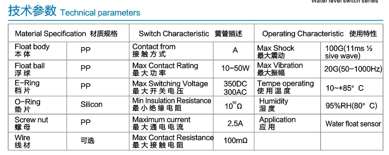 IP68 Switch Electric Protector Flow Switch For Water Pump ...