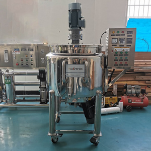 Customized Cosmetics Stainless Steel 304/316 with Wall Scraper liquid mixer Bleach Making Machine