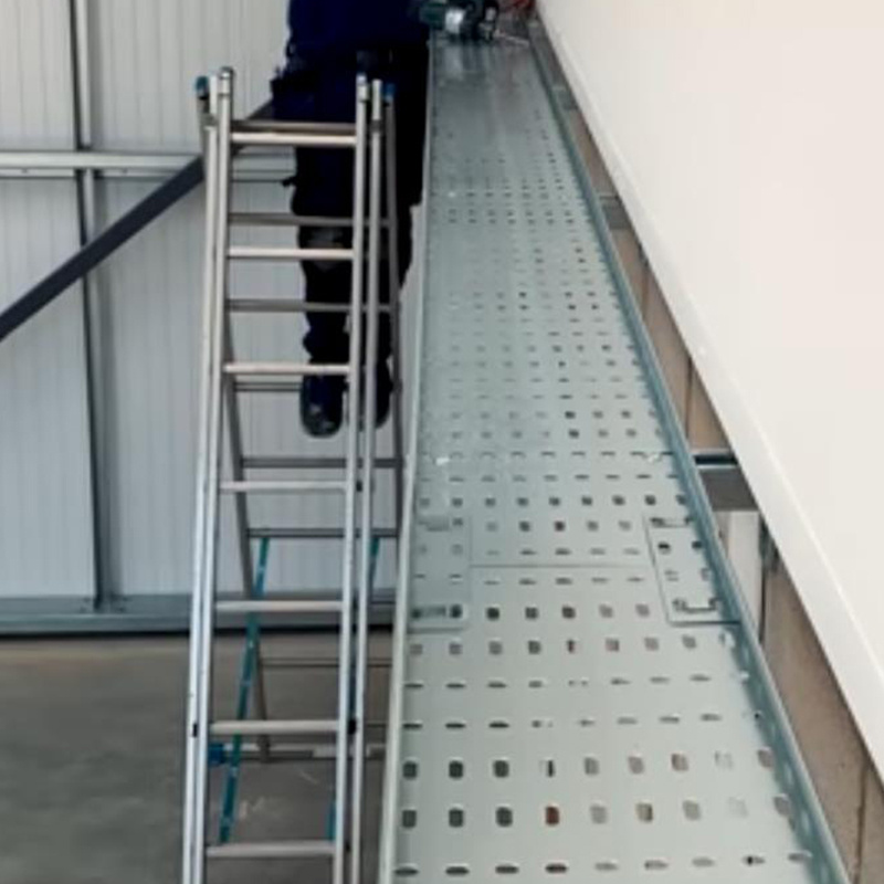 Custom Perforated Cable Tray Hot Dip Galvanized Cable Trunking Cable Duct Factory Price List