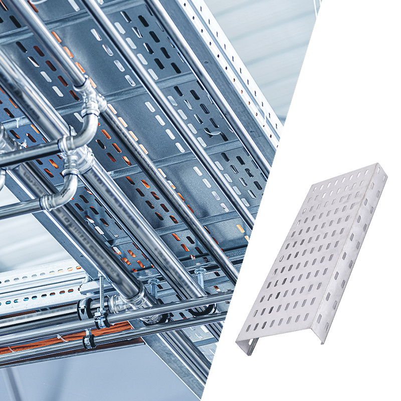 Manufacturer Cable Management Custom Stainless Steel Waterproof and Anti-Corrosion Perforated Cable Tray