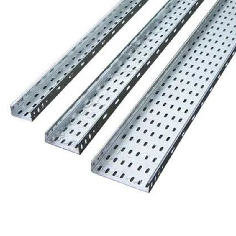 Hot-dip galvanized enclosed wire channel stainless steel perforated wire channel customizable cable trays