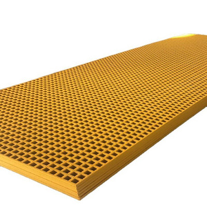 Fiberglass Mesh Walkway Floor Composite GRP FRP Gratings Fiberglass Reinforced Plastic FRP Grating Walkway