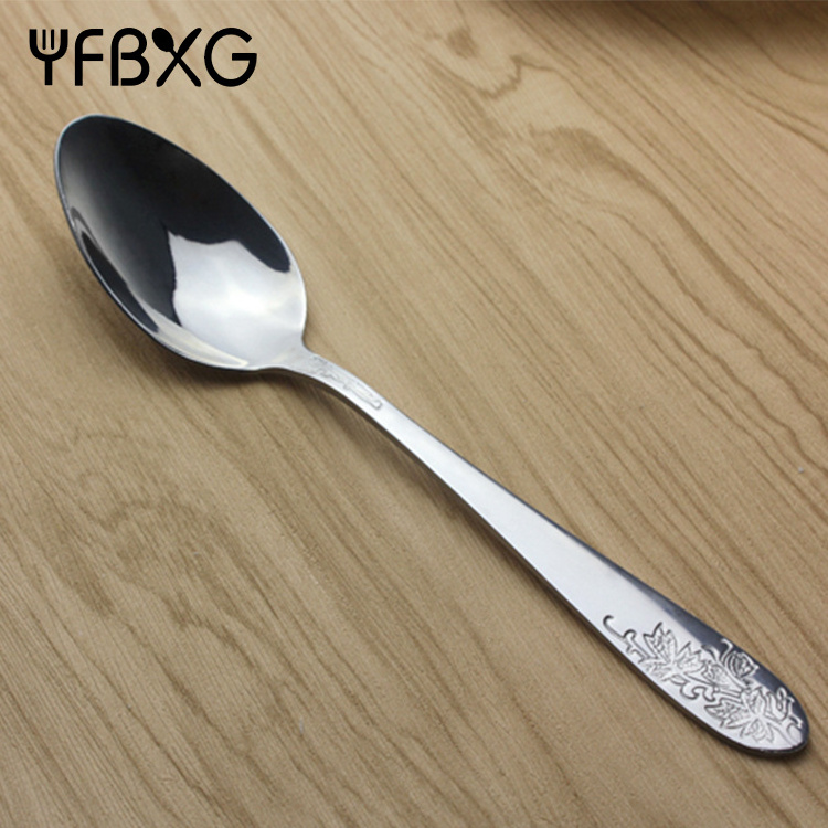 kinds of flatwares and uses custom tea spoon fork knife teaspoon stainless steel