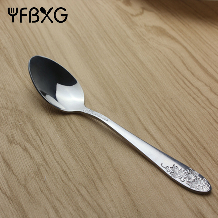 kinds of flatwares and uses custom tea spoon fork knife teaspoon stainless steel