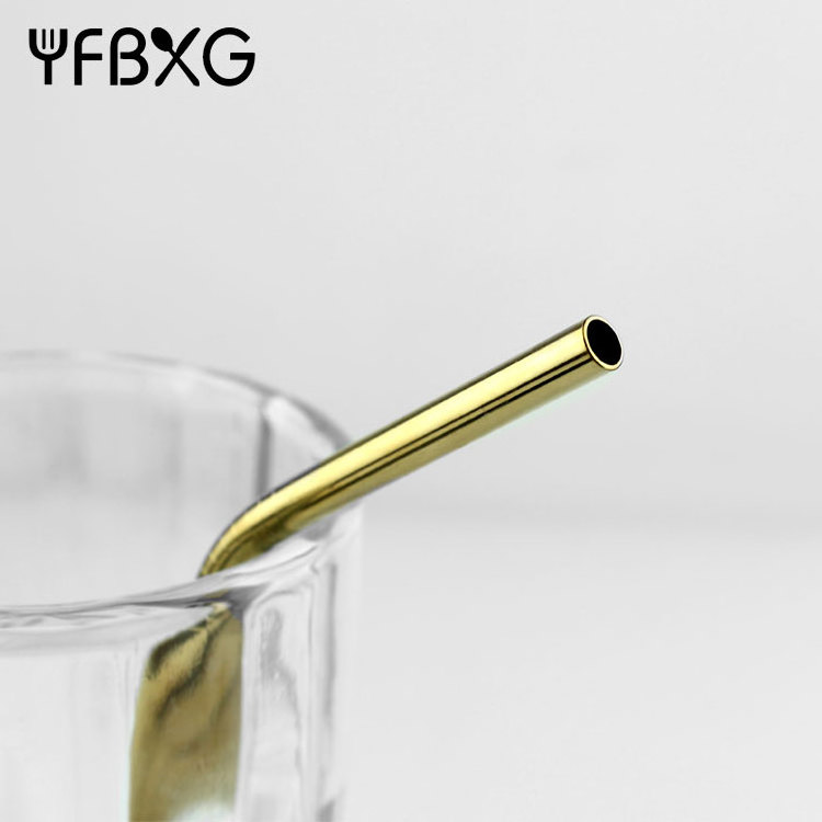 hot 2018 bar accessories stainless steel drinking metal straw