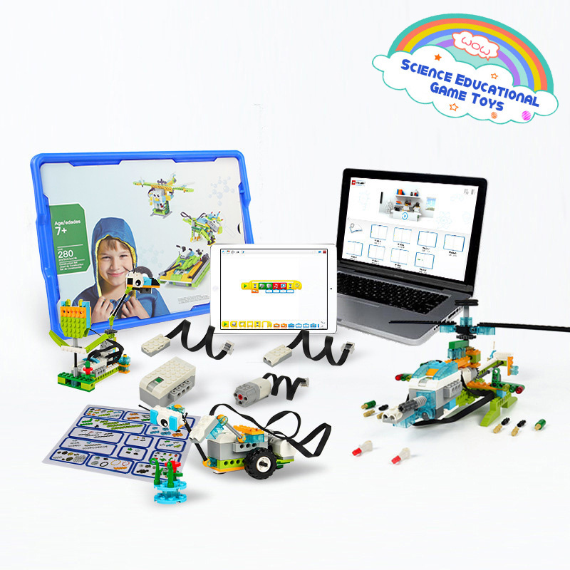 2024 Best Quality Children Creative 45300 DIY STEM Educational Block Sets Kits Toys Wedo2.0