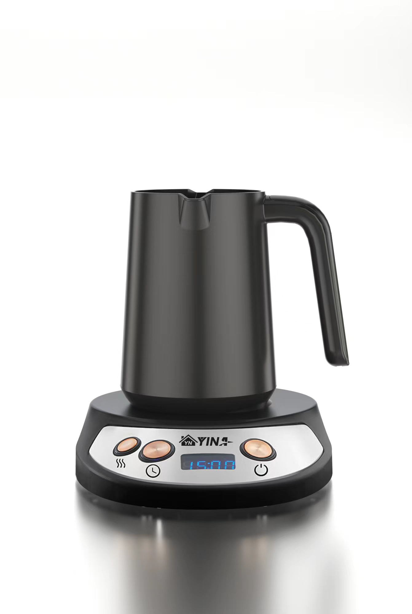 YINA AUTO turkish coffee maker ,thermal coffee maker keep warm 40 60 80 92 100 degree,avoid overflow 400w