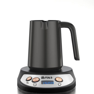 YINA AUTO turkish coffee maker ,thermal coffee maker keep warm 40 60 80 92 100 degree,avoid overflow 400w