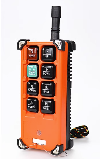 F24-E1B industrial remote control for Bridge/Overhead Cranes Wireless Radio Control UHF 18-65V or 65-440V