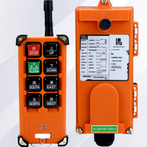 F24-E1B industrial remote control for Bridge/Overhead Cranes Wireless Radio Control UHF 18-65V or 65-440V