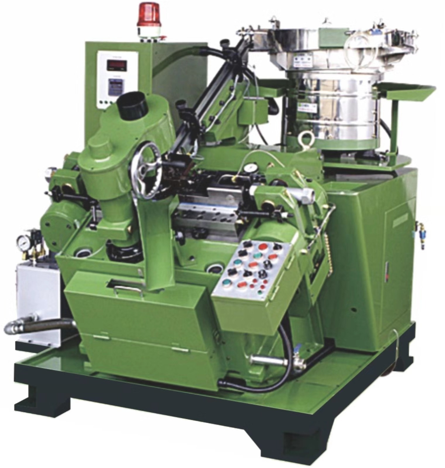 High-speed self-drilling screw drilling point forming machine