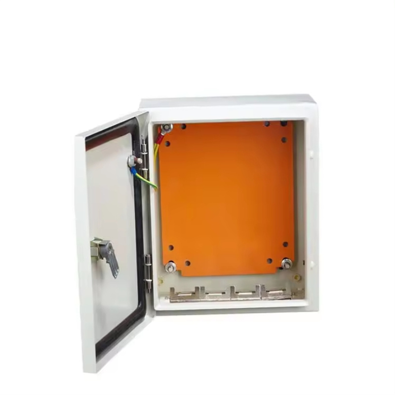 OEM NEMA 4 Outdoor Waterproof Network POE Switch CCTV Modular Stainless Steel Metal Electrical Box