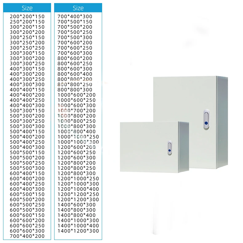 Sheet Metal Fabrication Services Custom Outdoor Ip68 Waterproof Electrical Metal Box Enclosure