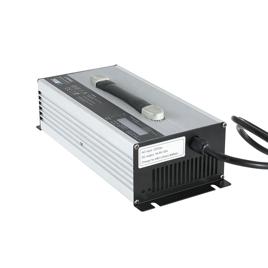 UY1200Z OEM battery charger DC 54.6V 20a 13S manufacturer lithium battery charger Car/vehicle/ Forklift battery