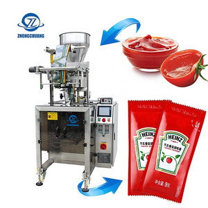 Multi-function Cheap Price Envasadora Vertical Automatic Packaging Sachet Tomato Filling Making Ketchup Liquid Packing Machine