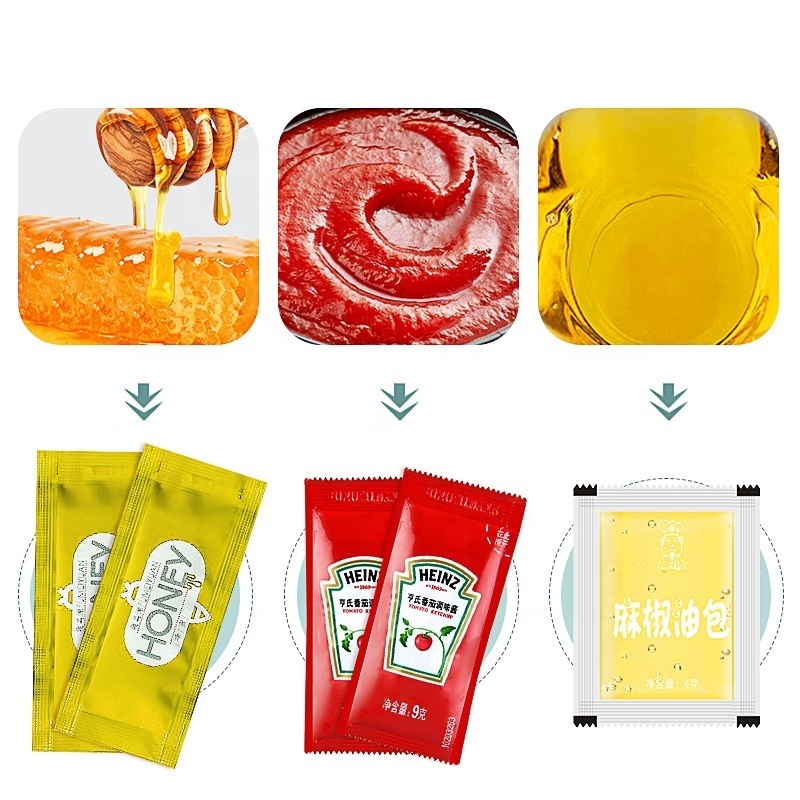 Multi-function Cheap Price Envasadora Vertical Automatic Packaging Sachet Tomato Filling Making Ketchup Liquid Packing Machine