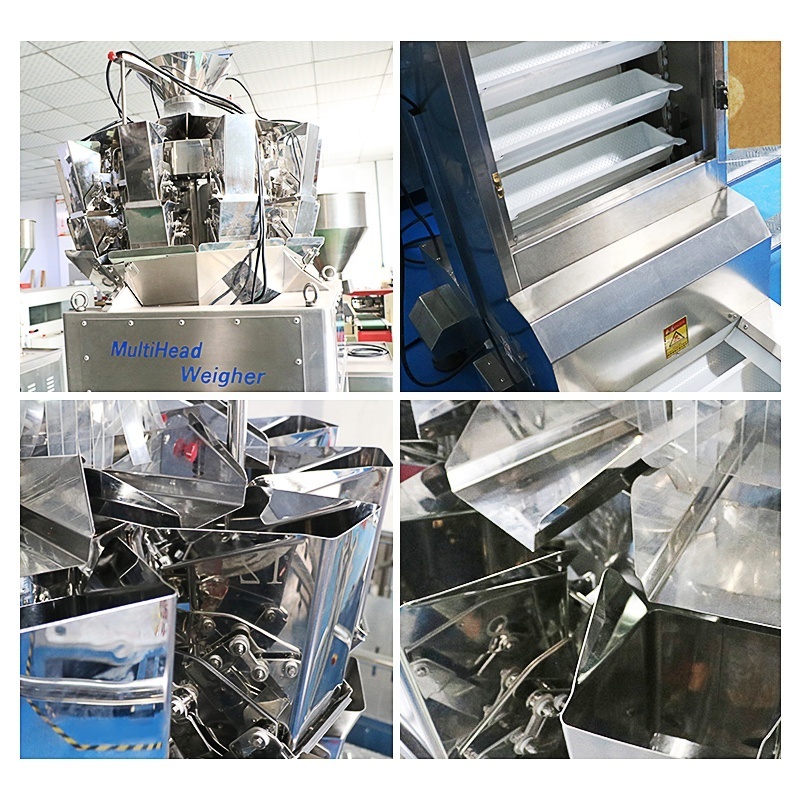 Automatic Pouch Food Doypack Multihead Weighing Flower Seed Premade Bag Packing Fertilizer Packaging Machine