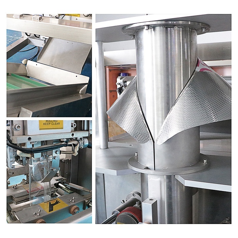 4 Head Weigher Detergent Powder Vertical Packing Filling Machine