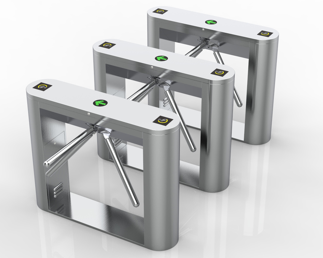 Malaysia Hot Selling Bridge style automatic folding arm access control tripod turnstile gate